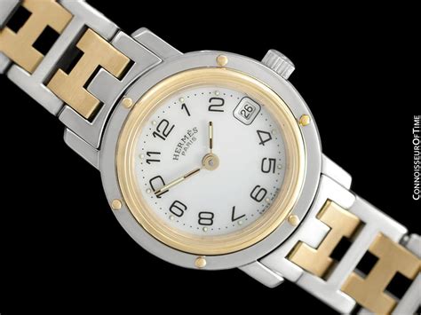 is gold plated hermes watches stainless steel|hermes watches real.